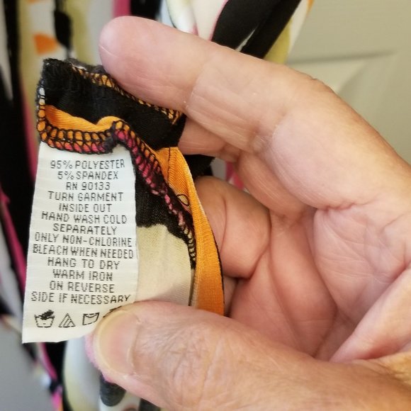 BOB MACKIE WEARABLE ART LONG DRESS - Picture 7 of 9